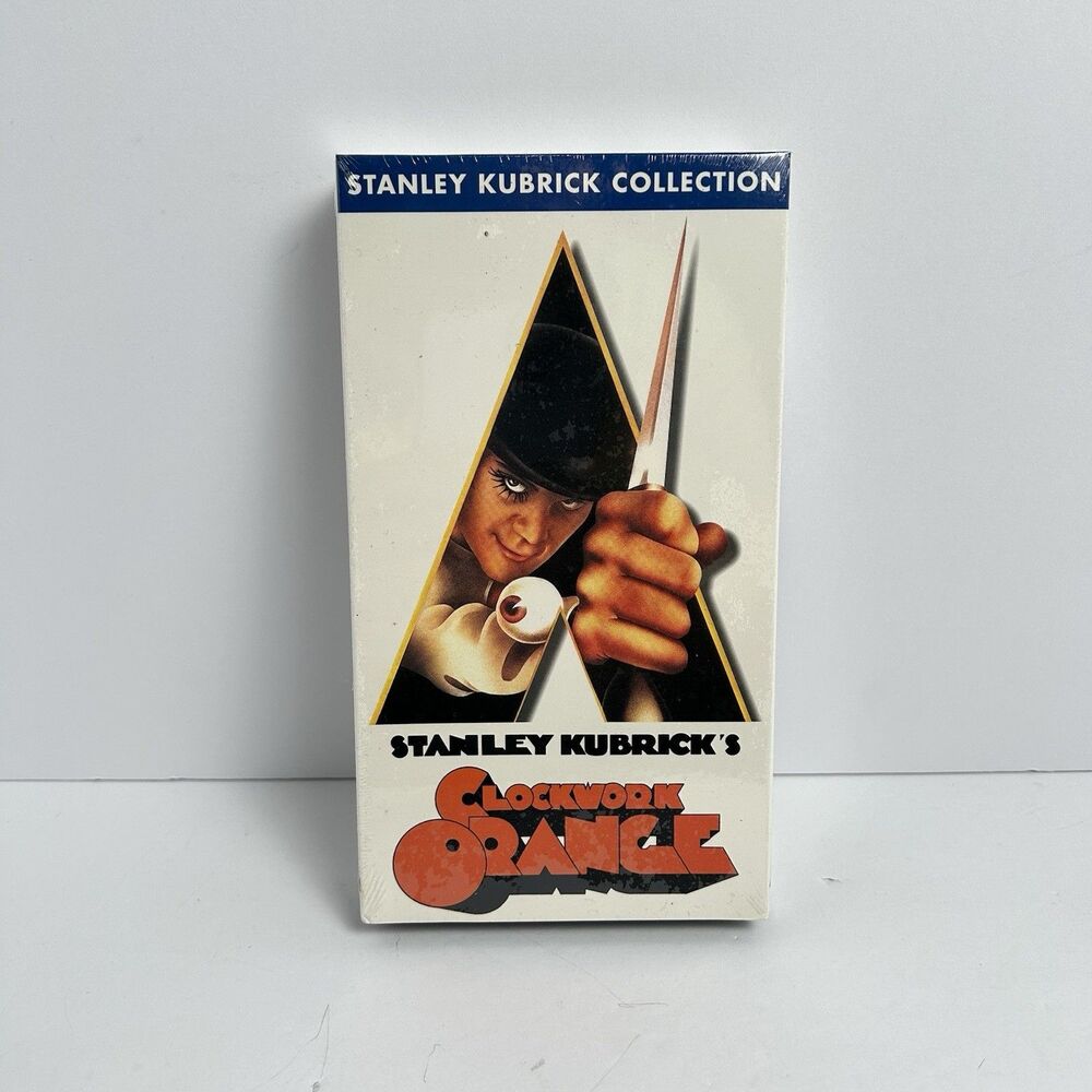 A Clockwork Orange VHS 1991 New Sealed Malcolm McDowall 1971 Movie